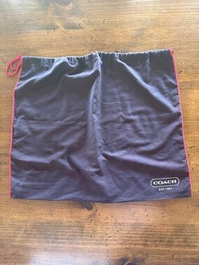 Coach Brown Dust Bag